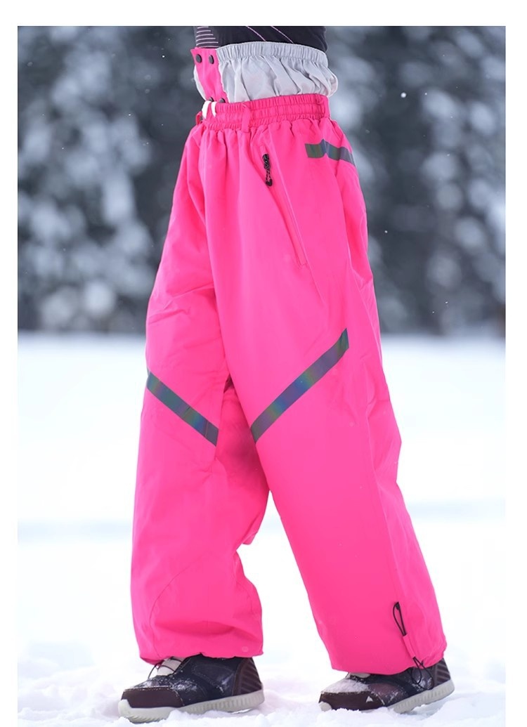 Pantalons de snowboard d'hiver coupe-vent et imperméables pour hommes et femmes, équipement professionnel de ski et de plein air disponible en gros. En stock._voghion.com