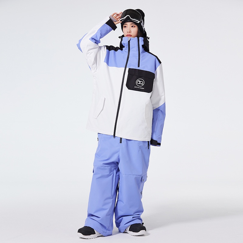 001 Zestaw dla par, męski, damski, zimowy, wodoodporny, ciepły, snowboardowy i narciarski, styl transgraniczny_voghion.com