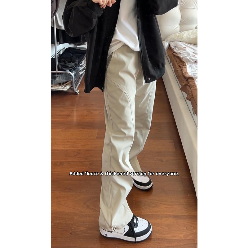 001 Softshelljacke im amerikanischen Stil für Damen, Frühling/Herbst, wind- und wasserdicht, Skijacke mit diagonalem Schnitt, lässig, gerade geschnitten, für Outdoor-Aktivitäten, Cargo-Stil, Freizeitjacke_voghion.com