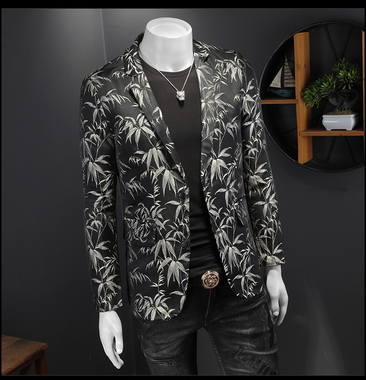 QFV507045555501<2 QFV507045555501<2 Europe Station 2025 Uomo Autunno Nuovo Casual Jacquard Piccolo Abito Uomo 7510 - Disponibilità a Lungo Termine_voghion.com