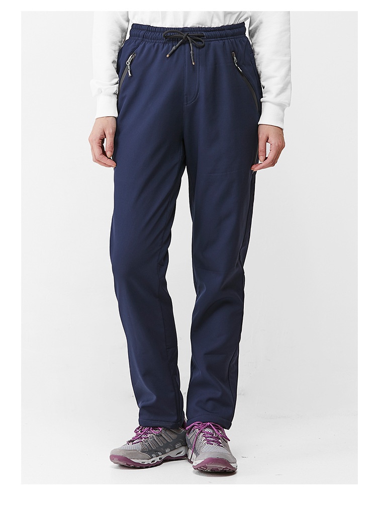 001 Tantu Herren Outdoor Winter Softshell Fleece gefüttert Verdickt Winddicht Wasserdicht Wander-Thermo-Skihose für Damen_voghion.com