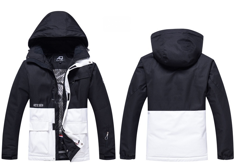 001 Suit Set For Men And Women Couples Winter Windproof Water-Resistant Warm Snowboard Snow Ski Pants Korean Version_voghion.com