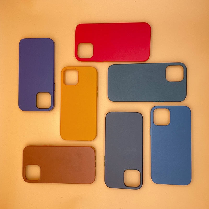 TechGlobe Suitable IPhone 12 Leather/Genuine Leather Phone Case With Magnetic Attachment And Animation For Mini/Pro Max_voghion.com