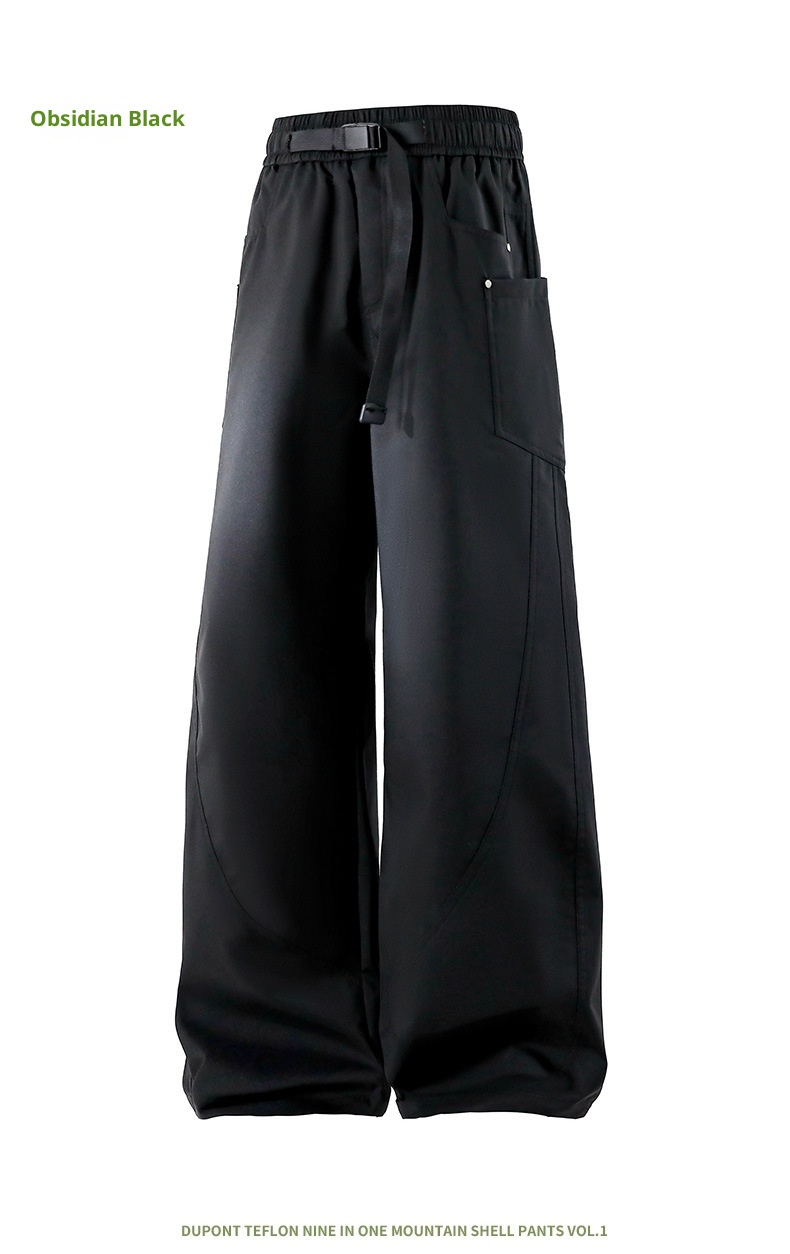 001 Herbst/Winter Softshelljacke Herren Outdoor 3-in-1 Winddicht Wasserdicht Warm Wanderbekleidung Arbeitskleidung Sport Skihose_voghion.com