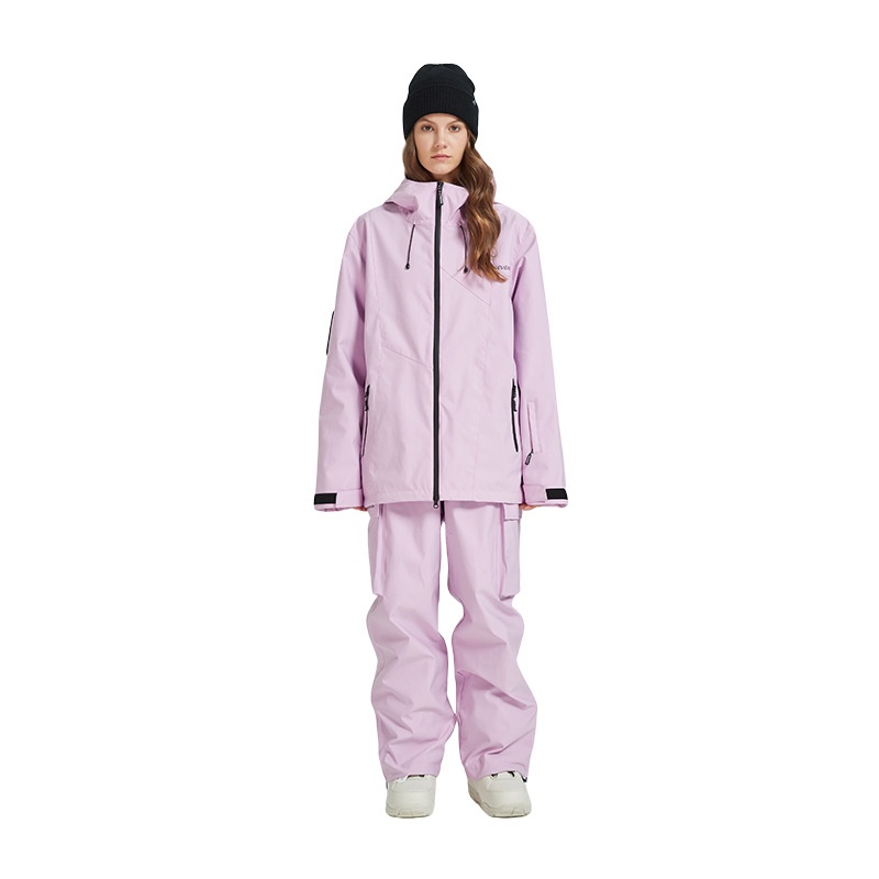 001 3L Suit Set For Women, Unisex Waterproof Breathable Thermal Ski Pants, In Stock, Cold-Proof_voghion.com