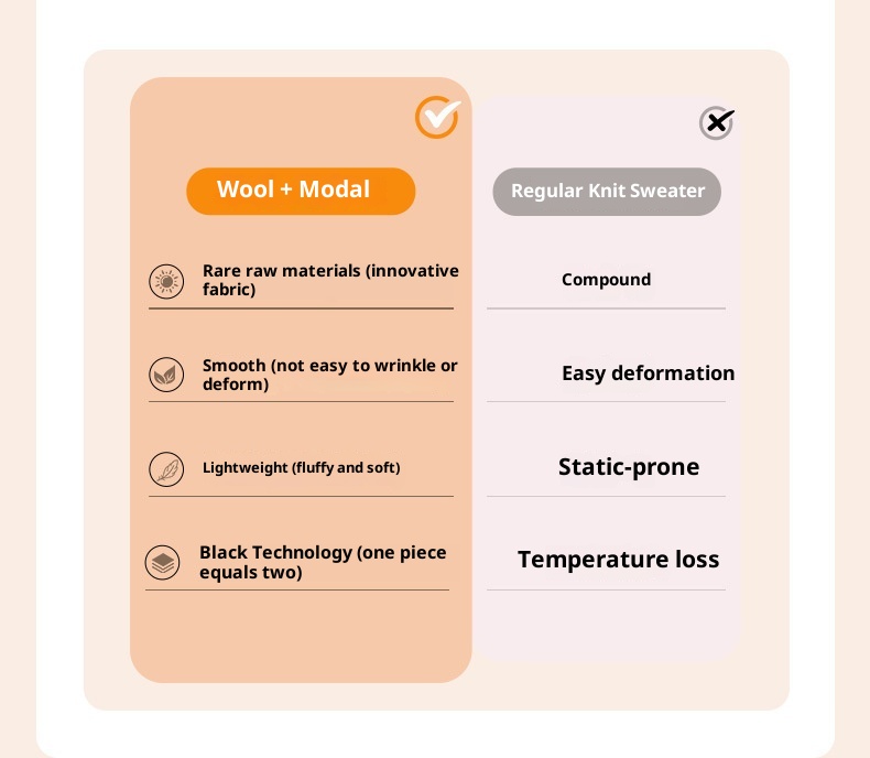 Maglione lavorato a maglia caldo in lana modale da uomo, maglietta base autunno inverno, scollo rotondo, versatile, manica lunga, all'ingrosso_voghion.com