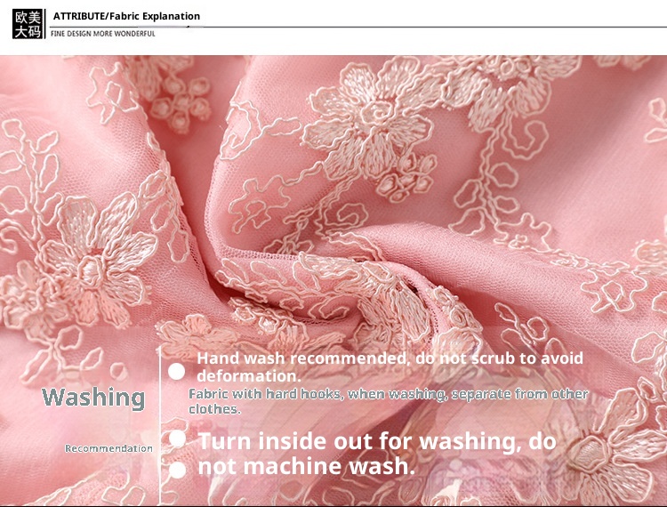 ChicShe Small Gown European And American Socialite Sweet Fairy Lace Dress Plus Size Autumn New Style_voghion.com