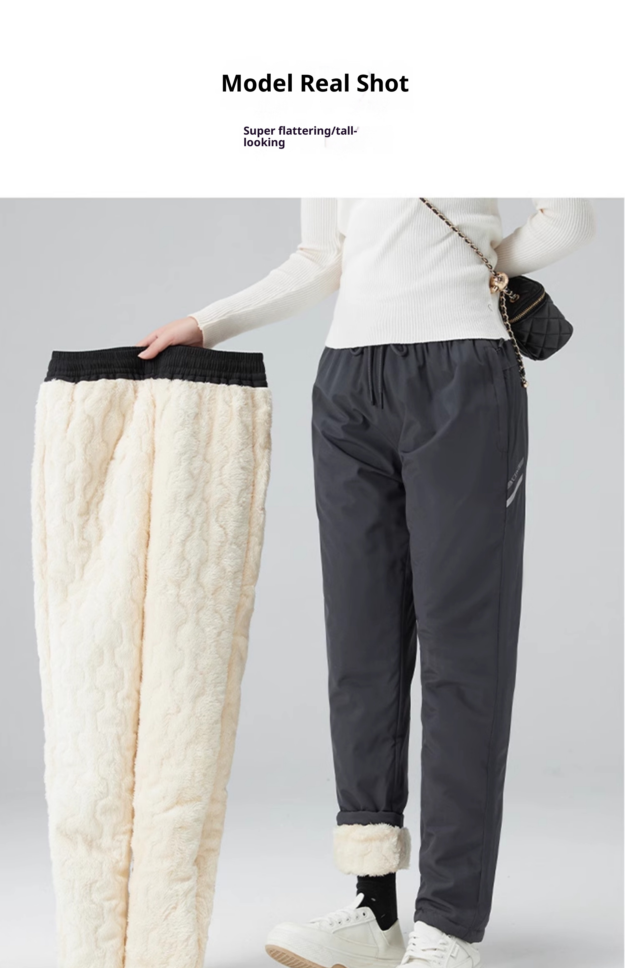 001 Minus 40 Degrees Fleece-Lined Softshell Men Women, Waterproof Windproof Ski Cotton Pants, Warm And Cold-Resistant Pants_voghion.com