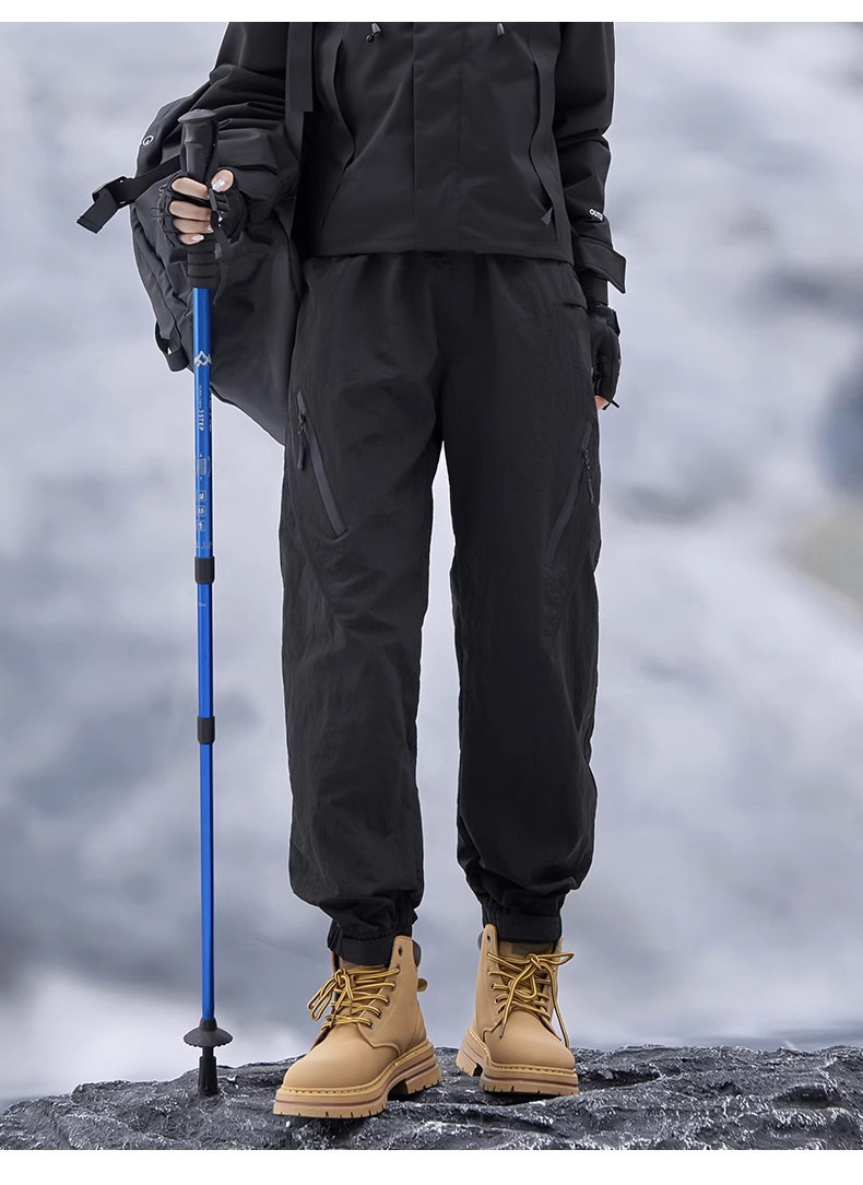 001 Camel HJCAMEL Outdoor Fleece-Lined Thickened Softshell Autumn Winter Men's Windproof Skiing Mountaineering Sports Cargo_voghion.com