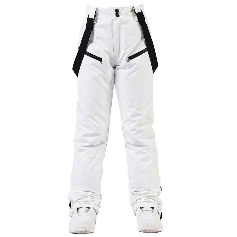 001 New For Men Women With Straps, Winter Windproof, Waterproof, Warm, Thickened Snowboard And Snow Ski Pants_voghion.com