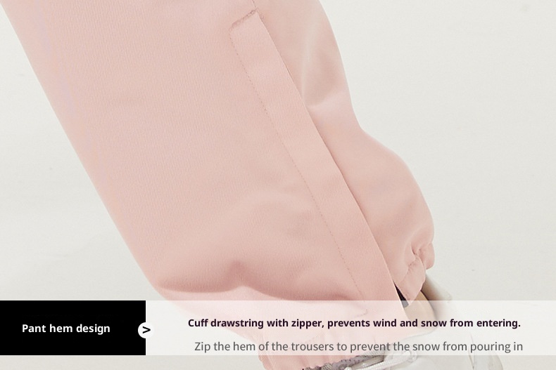 001 New Men's Women's Single And Double Board Ski Wear-Resistant Strap Winter Outdoor Waterproof Wind-Legged One-Piece Snow_voghion.com