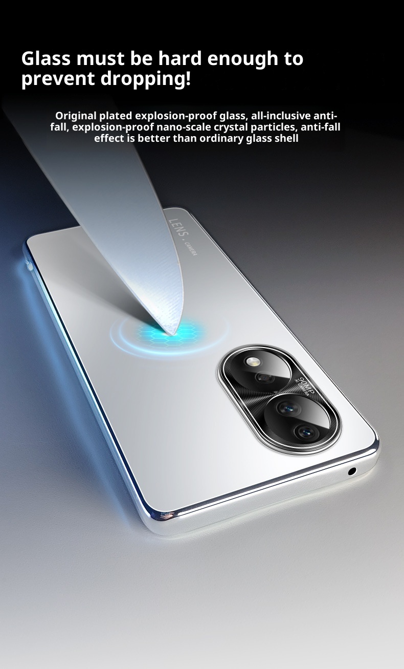 TechGlobe Compatible With Honor Phone New Matte Glass Huawei 90 Pro Full Coverage Shockproof Protective Case 9o Premium Feel_voghion.com