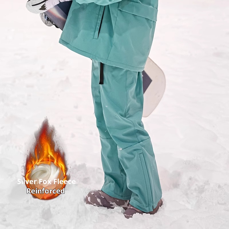 001 Wasuup Calça Masculina Softshell de Fleece para Outono/Inverno, Impermeável, Corta-Vento, Estilo Cargo, Casual, para Caminhadas e Esqui_voghion.com