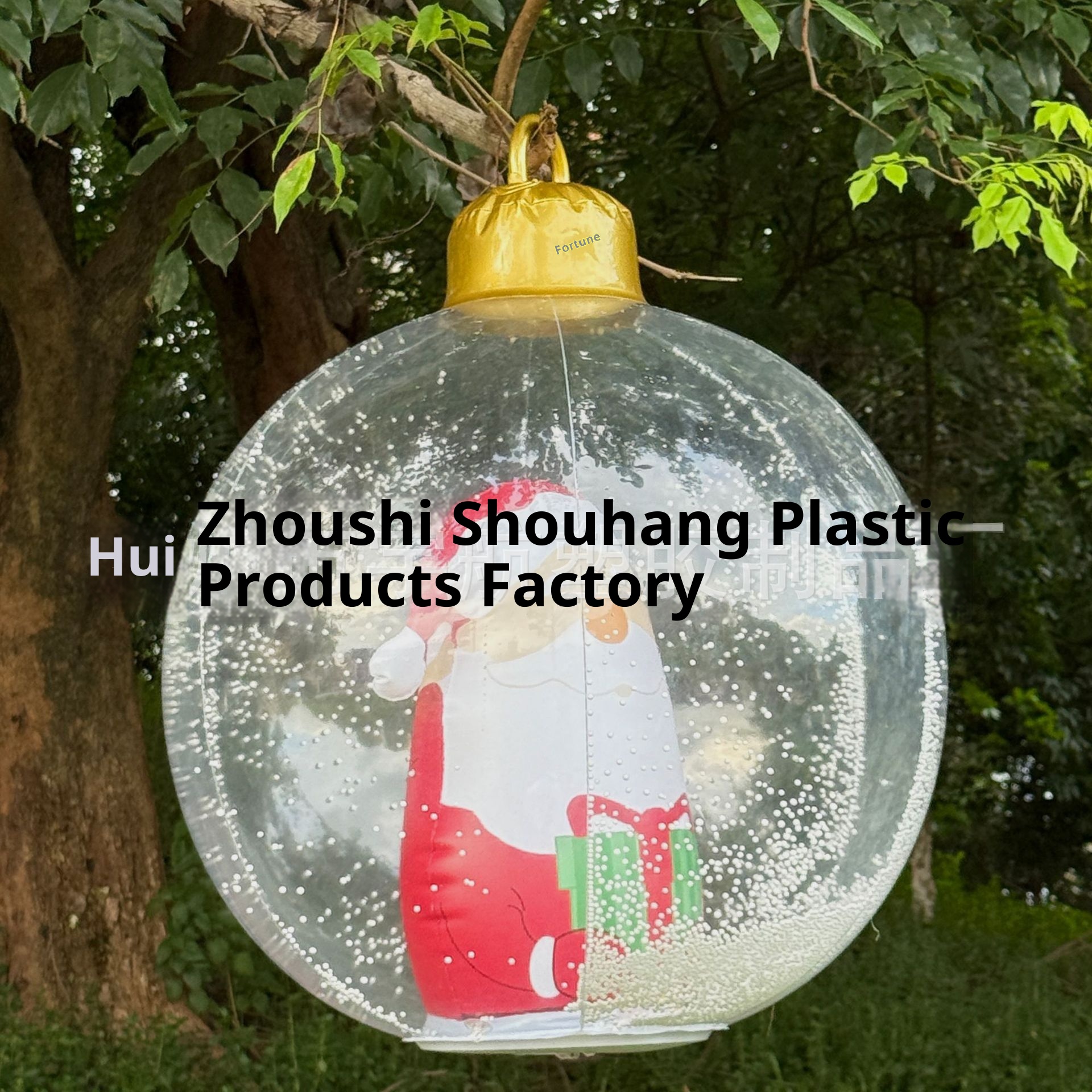 Lillian Cross-Border PVC Snowflake With Lights LED Atmosphere Inflatable Children's Christmas Snowman Decoration Ball_voghion.com