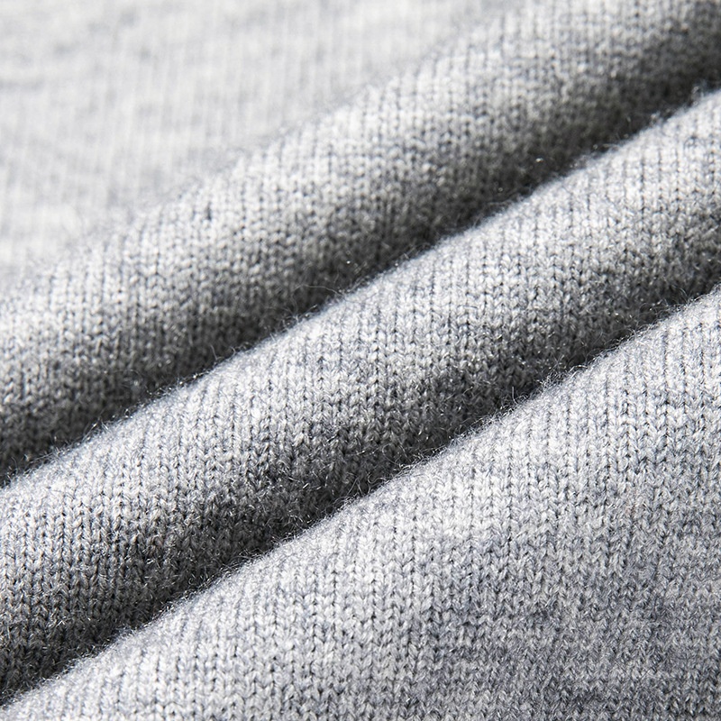 Maglione lavorato a maglia da uomo Boy Boy 320g, collo alto spesso, tinta unita, caldo e casual, stile invernale spesso_voghion.com