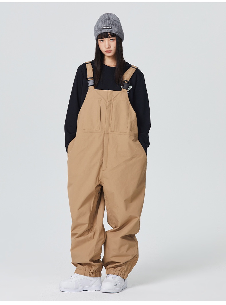 001 SEARIPE Xueyipai 3L Pantaloni da sci completamente incollati per donna e uomo, impermeabili da snowboard, antifreddo, antivento per esterni_voghion.com