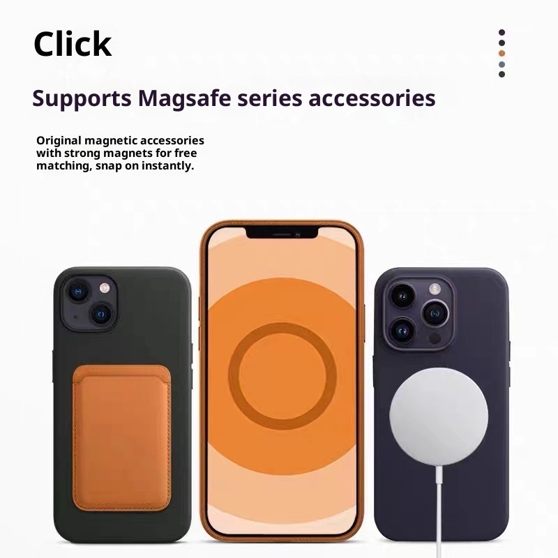 TechGlobe Leather Magnetic Compatible With 15Pro Phone Case Animated Pop-up IPhone 15 Shockproof Protective Cover_voghion.com