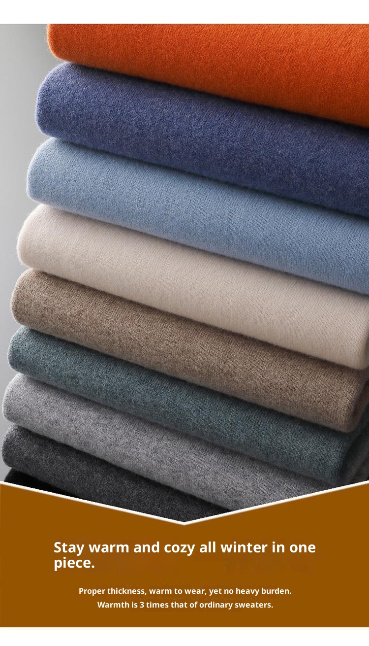 ragazzo Ragazzo Ragazzo 25 Autunno Inverno Prima Linea Pronto da indossare Girocollo Maglione da uomo in lana tinta unita Pullover caldo e largo Base_voghion.com