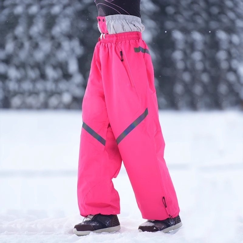 Pantalons de snowboard d'hiver coupe-vent et imperméables pour hommes et femmes, équipement professionnel de ski et de plein air disponible en gros. En stock._voghion.com