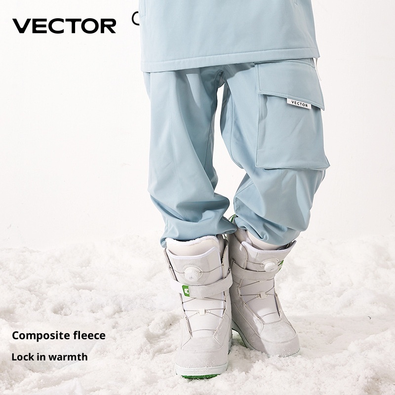 001 VECTOR New Outdoor Ski For Windproof Waterproof Warm Breathable Single Double Board Men And Women Pants Dropshipping_voghion.com
