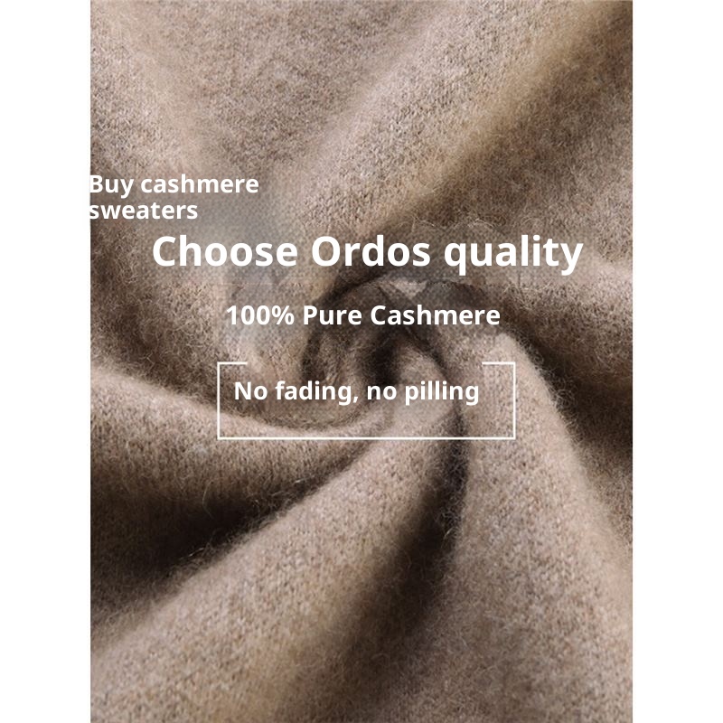 Boy Boy Boy Herren-Winterpullover aus reinem Kaschmir, dick gefüttert, halbrollkragen, Wollpullover für Herren mittleren Alters_voghion.com