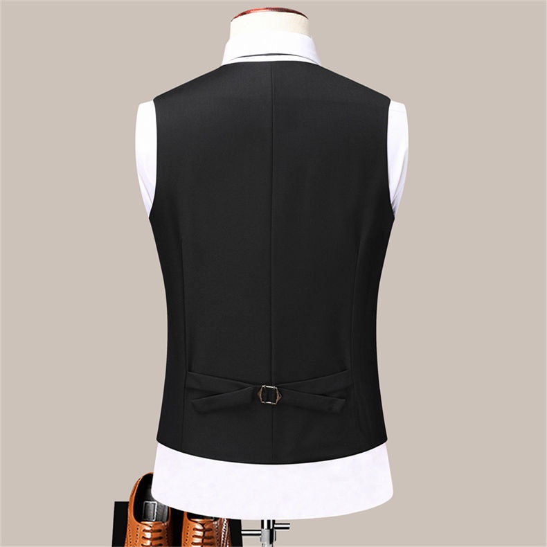QFV507045555501<2 QFV507045555501<2 Business Casual Professional Suit Men's Trousers Groom Groomsman Tuxedo Vest Three-Piece Set New Style_voghion.com