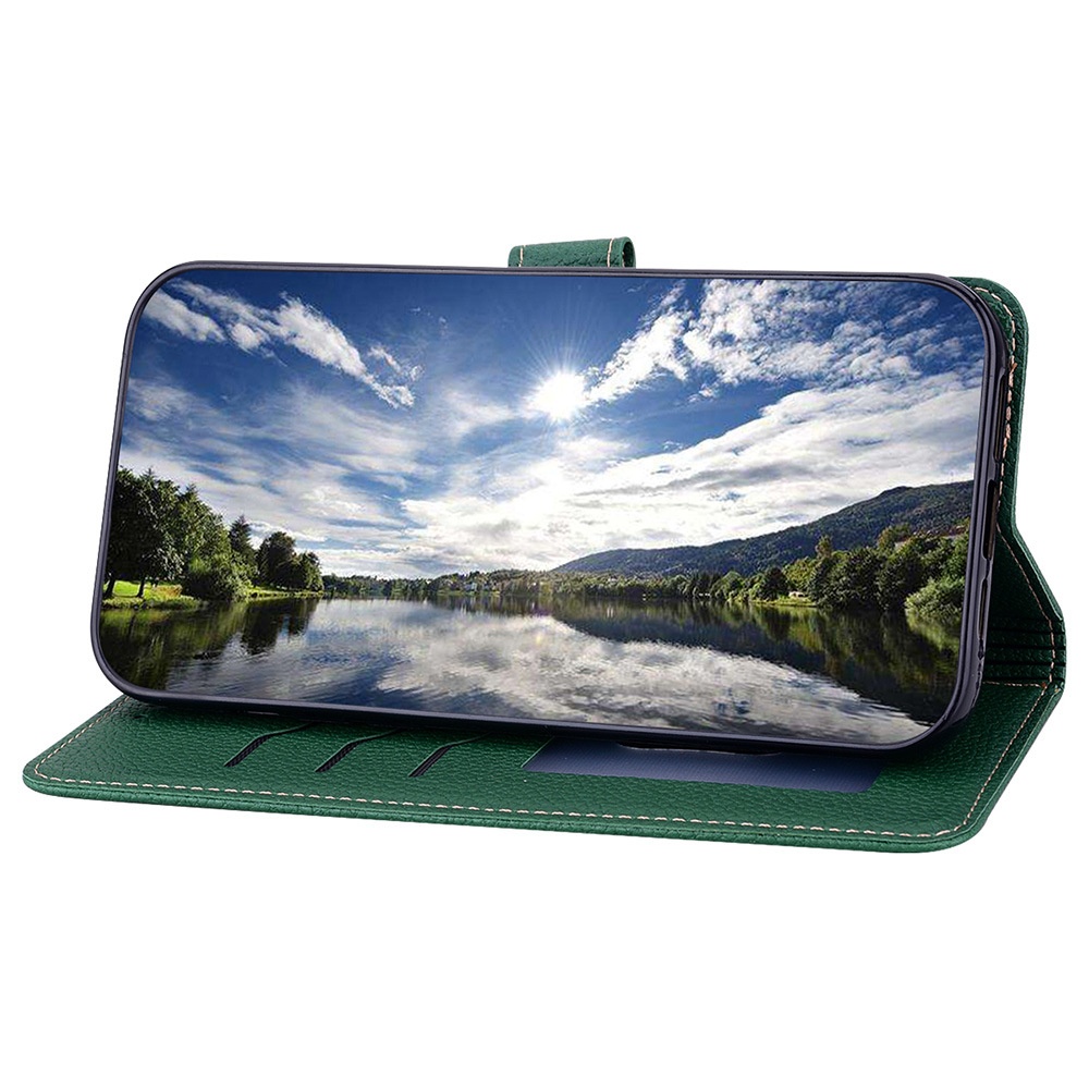 Étui à rabat TechGlobe compatible avec iPhone 16E Pro Max, en cuir, avec fente pour cartes et aimant magnétique, compatible avec Samsung S25 et Xiaomi._voghion.com