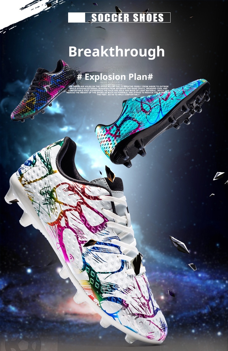 ShoeGlobe Fabrikant Op Voorraad Kinder TF Cats Low Top Nieuwe Studenten Professionele Training Cross-Border Voetbalschoenen_voghion.com