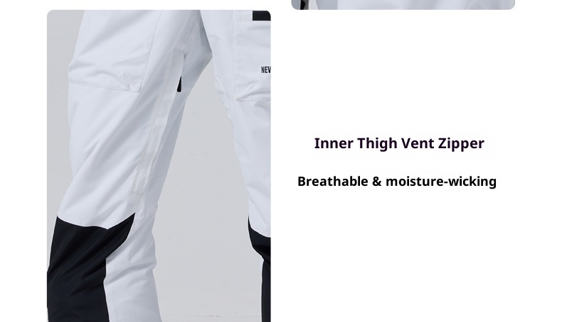 Salopette tendance 001 pour femme, pantalon de snowboard et de ski pour homme, coupe-vent, imperméable, chaud et respirant, idéal pour les activités de plein air._voghion.com