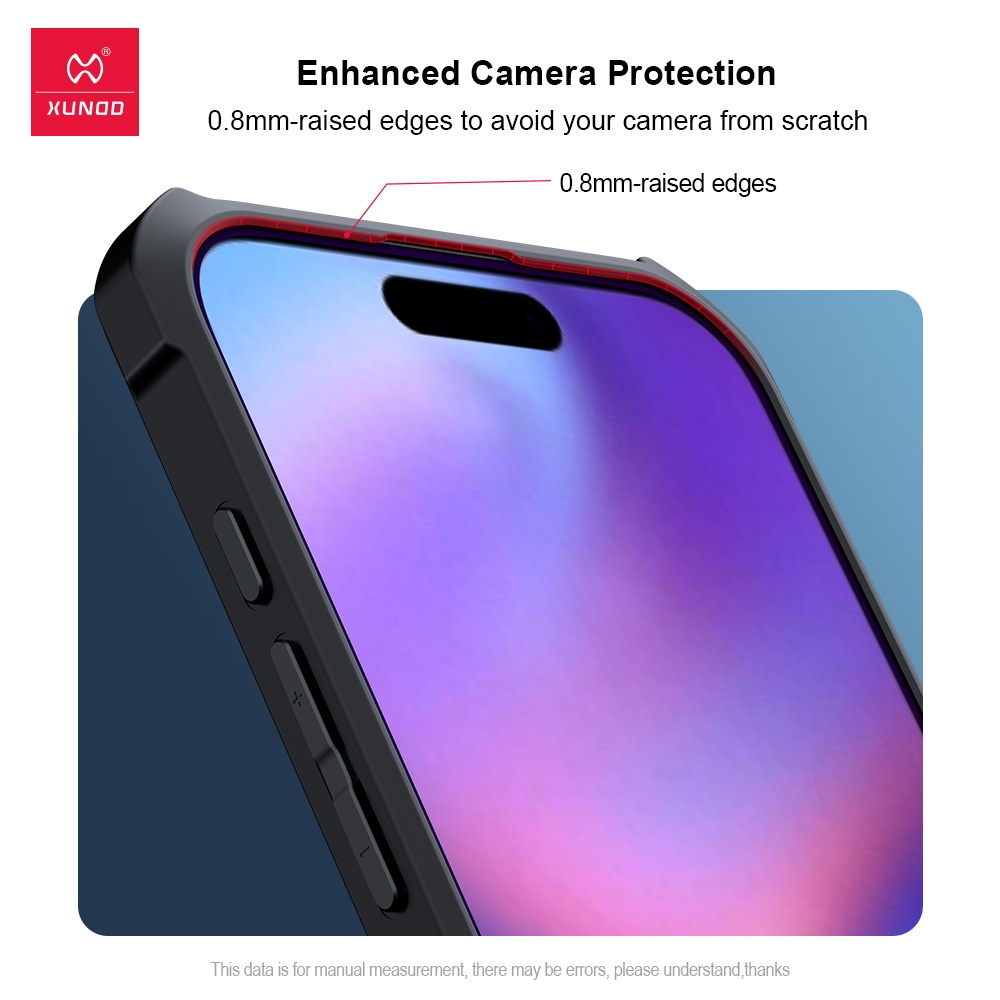 TechGlobe Xundi Phone Compatible With IPhone Protective Cover Shockproof 16 Pro Max Thin Case_voghion.com