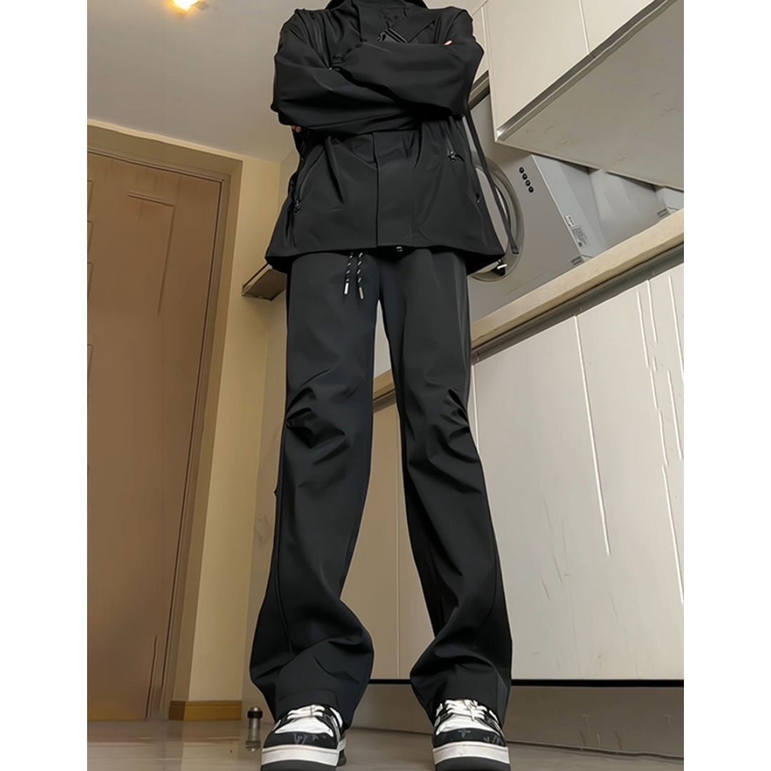 001 Rainstorm Level Waterproof For Men Spring And Autumn Casual Outdoor Sports Hiking American Style Functional Cargo Pants_voghion.com