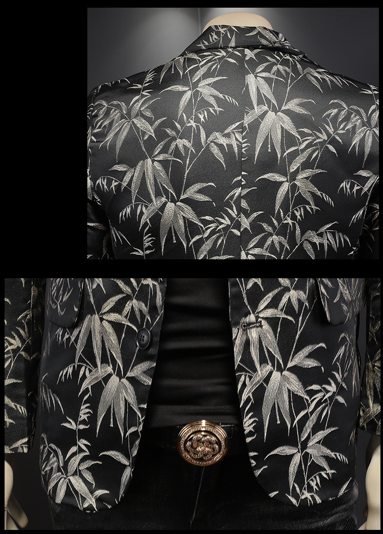 QFV507045555501<2 QFV507045555501<2 Europe Station 2025 Uomo Autunno Nuovo Casual Jacquard Piccolo Abito Uomo 7510 - Disponibilità a Lungo Termine_voghion.com