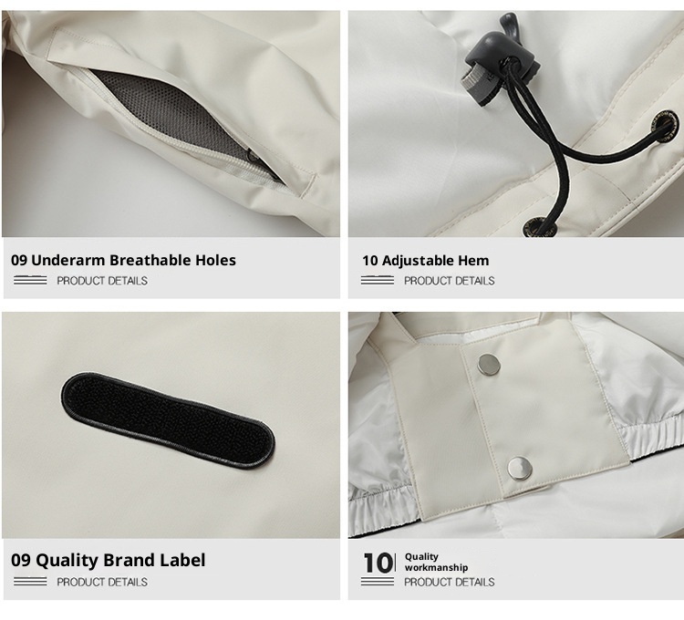 001 Completo da lavoro invernale, completo da snowboard e da sci, antivento, impermeabile, alpinismo, pantaloni termici da sci, unisex_voghion.com