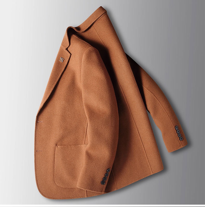 7045555501<2 QFV507045555501<2 Giacca da uomo in pura lana fatta a mano autunno inverno 2025, tinta unita, stile business, bifacciale_voghion.com