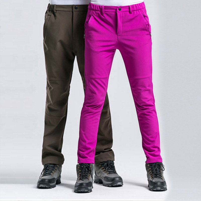 001 Softshell Fleece Jacket For Men And Women, Outdoor Hiking Skiing, Thickened Waterproof Windproof, Autumn Winter, Plus_voghion.com