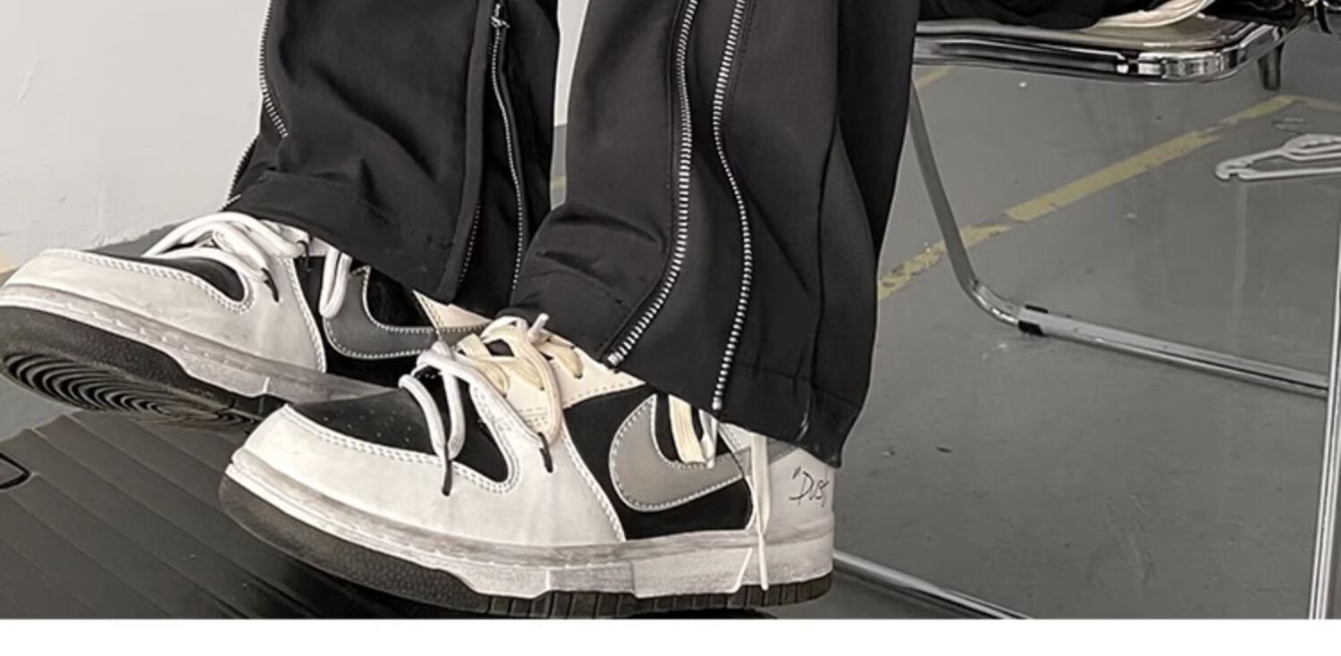 001 High Street Design Zipper American Workwear Pantaloni da sci softshell funzionali da trekking da uomo antivento per ragazzi_voghion.com