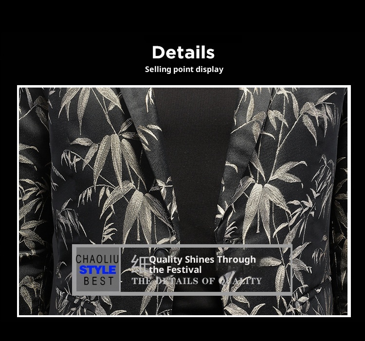 QFV507045555501<2 QFV507045555501<2 Europe Station 2025 Uomo Autunno Nuovo Casual Jacquard Piccolo Abito Uomo 7510 - Disponibilità a Lungo Termine_voghion.com