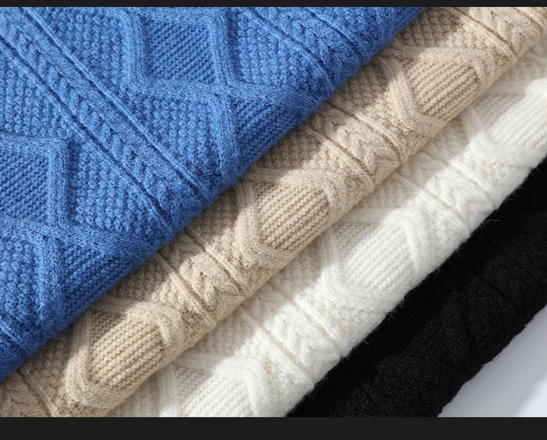 Ragazzo Ragazzo Ragazzo Maglione Tinta Unita Intrecciato Cappotto In Pile Di Lana Giovanile Caldo Uomo Girocollo Manica Lunga Maglia Base Maglietta Alla Moda_voghion.com