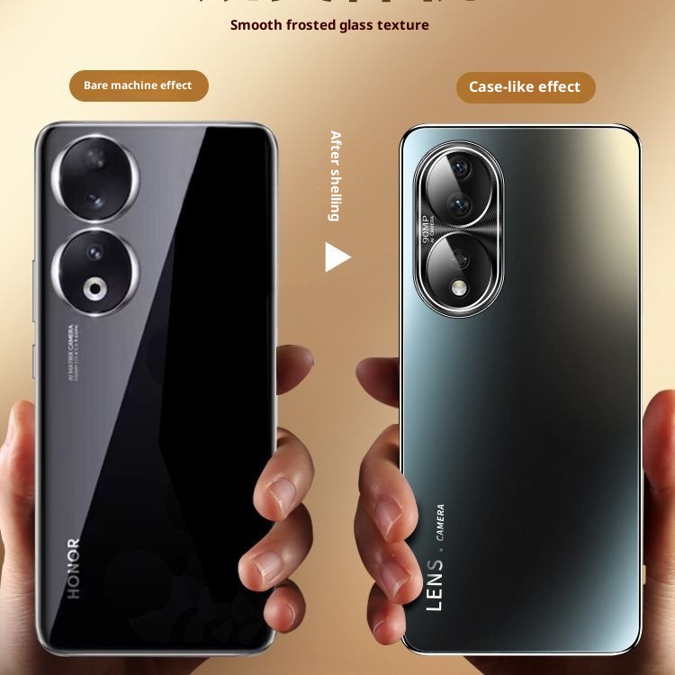 TechGlobe Compatible With Honor Phone New Matte Glass Huawei 90 Pro Full Coverage Shockproof Protective Case 9o Premium Feel_voghion.com