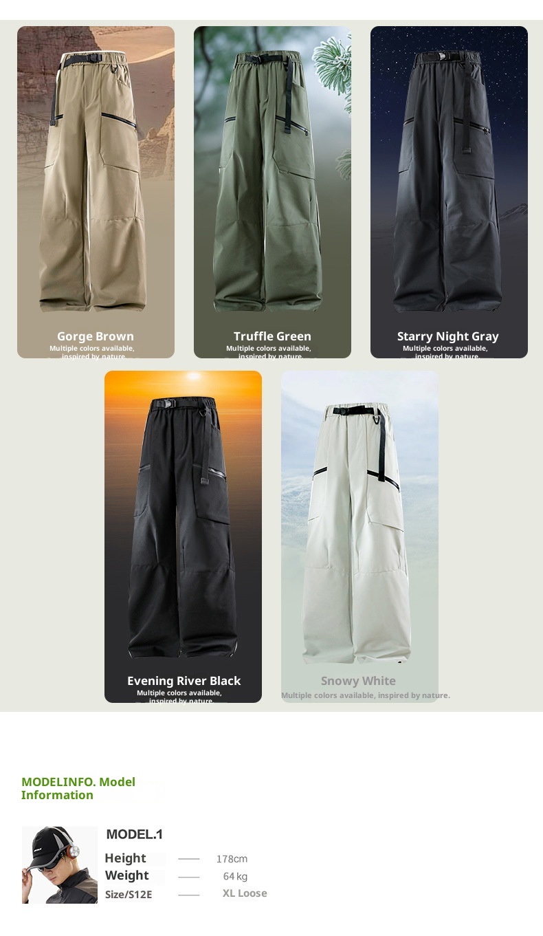 001 Camel 3-in-1 Softshell-Wanderhose für Damen, wind- und wasserdichte Outdoor-Hose für Herbst und Winter, Sport_voghion.com