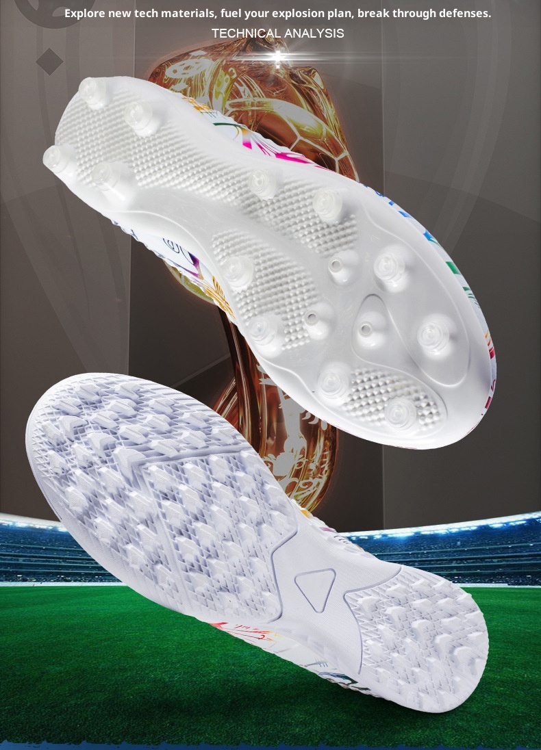 ShoeGlobe Fabrikant Op Voorraad Kinder TF Cats Low Top Nieuwe Studenten Professionele Training Cross-Border Voetbalschoenen_voghion.com