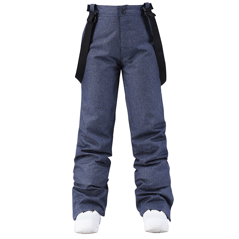 001 2023 Nuovo per donna e uomo, pantaloni da snowboard aderenti e caldi, con pettorina spessa_voghion.com