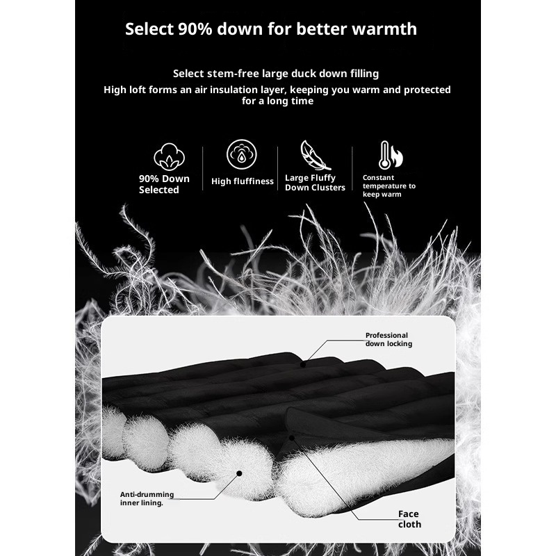 001 Giacca imbottita impermeabile HJCAMEL Camel per uomo e donna, antivento, foderata in pile, per attività all'aperto, lunga_voghion.com