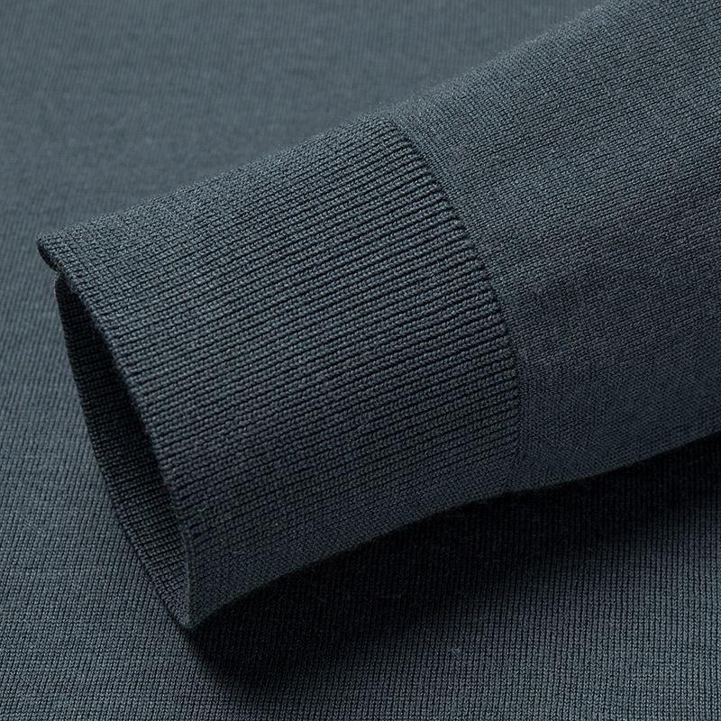 Maglione in lana fine anni '60, lavabile in lavatrice, da uomo, girocollo stretto, manica lunga, lavorato a maglia, primavera autunno, sottile_voghion.com