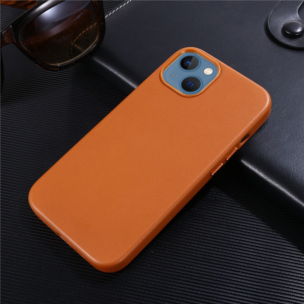 TechGlobe Compatible With Official Original IPhone 14 Max Leather 15P Magnetic Phone Case 13 Pro Protective Cover 12_voghion.com
