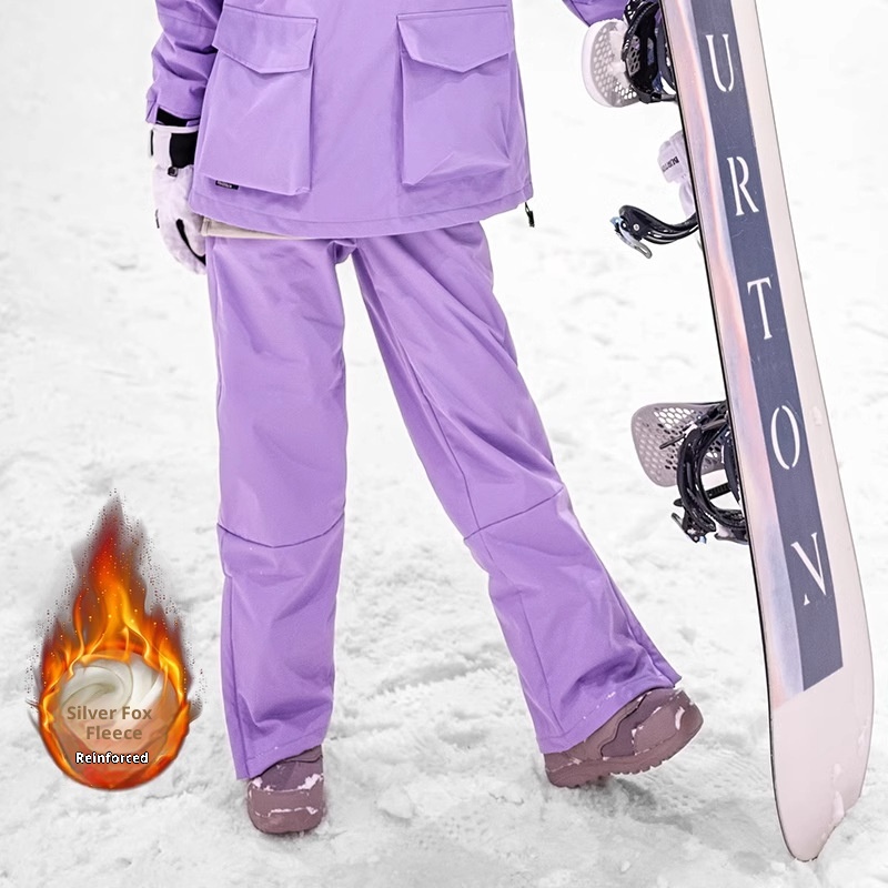 001 Wasuup Calça Masculina Softshell de Fleece para Outono/Inverno, Impermeável, Corta-Vento, Estilo Cargo, Casual, para Caminhadas e Esqui_voghion.com