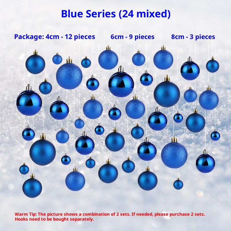 Lillian Supplies - Palline di Natale colorate da appendere al soffitto, decorazione per finestre di centri commerciali_voghion.com