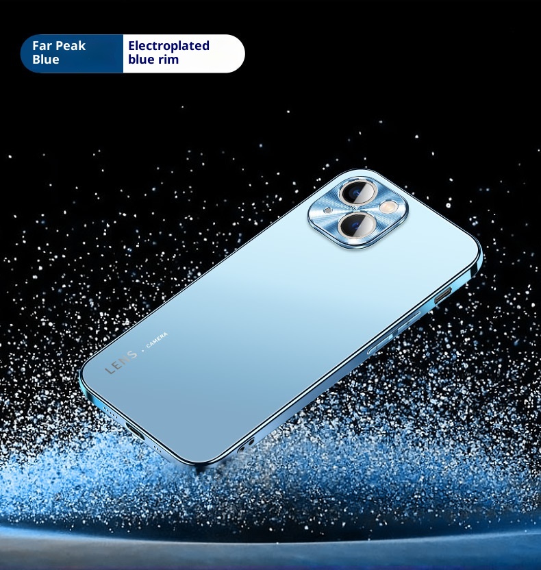 TechGlobe Compatible With 15 Phone IPhone 14 Pro Max New Matte Glass 13 Internet Celebrity Full Coverage Shockproof Case For_voghion.com