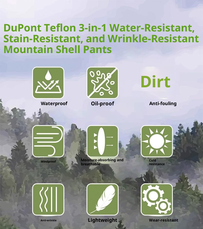 Pantaloni da sci invernali antivento impermeabili e antifreddo, spessi e foderati in pile termico, 001 Northeast Harbin Town, per uomo e donna_voghion.com