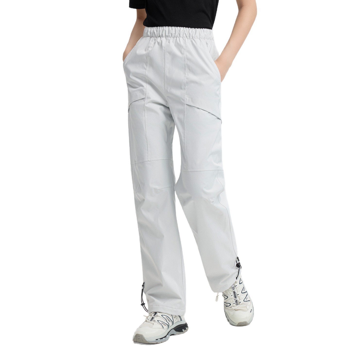 001 Neue wasserdichte Softshell-Jacke nach Nationalstandard für Damen, warm fleecegefüttert, winddicht, kältebeständig, ideal für Outdoor-Aktivitäten und Bergsteigen_voghion.com